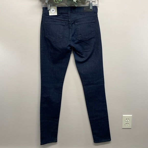 NWT Kate Spade Saturday Skinny Jeans Dark Wash Denim 24 - Picture 4 of 14